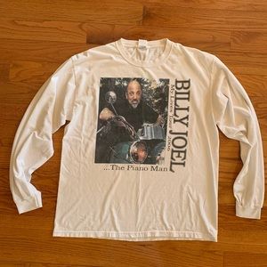 2006 BILLY JOEL The Piano Man "My Lives" Concert Tour (XL) Long Sleeve Shirt